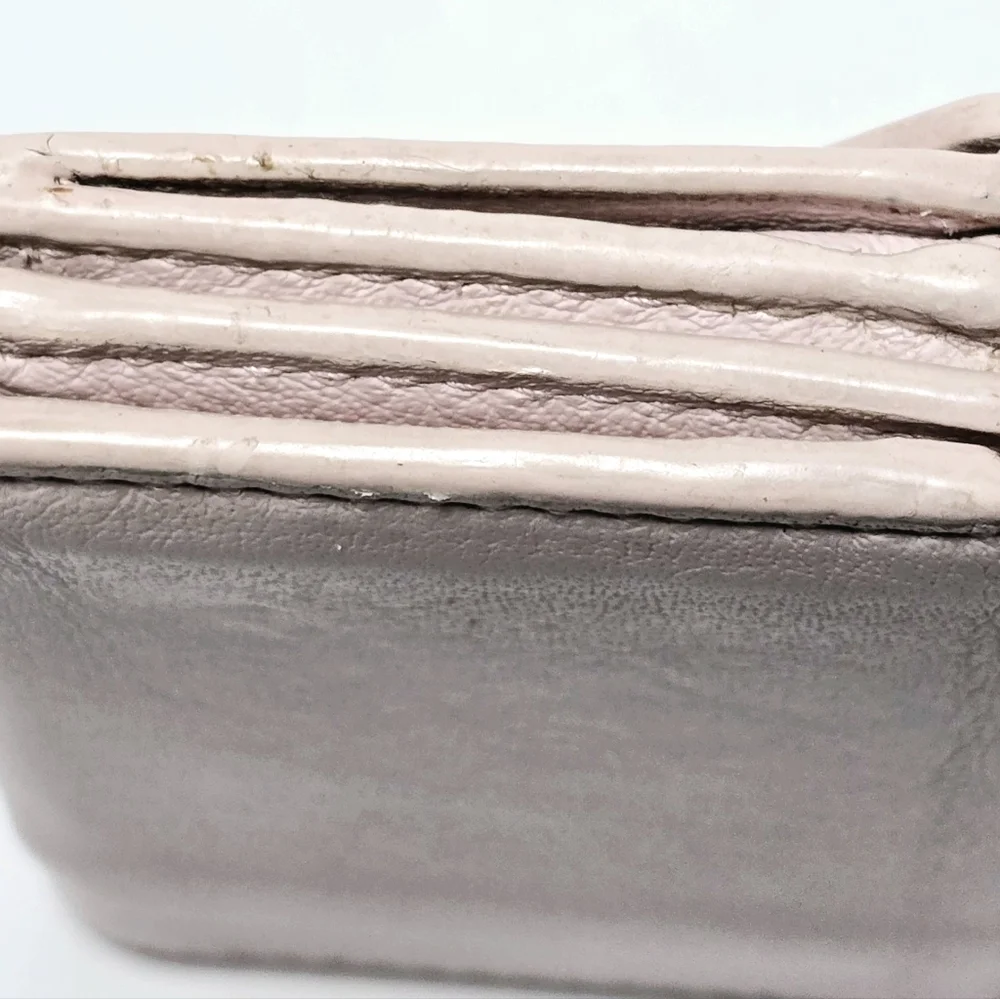 Balenciaga Pink Mini Paper Compact Wallet - Picture 4 of 8